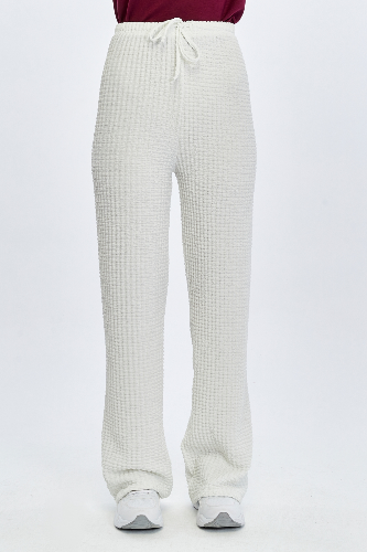 Resim Viole&More Kadın Kanvas Pantolon 2498 Gofre