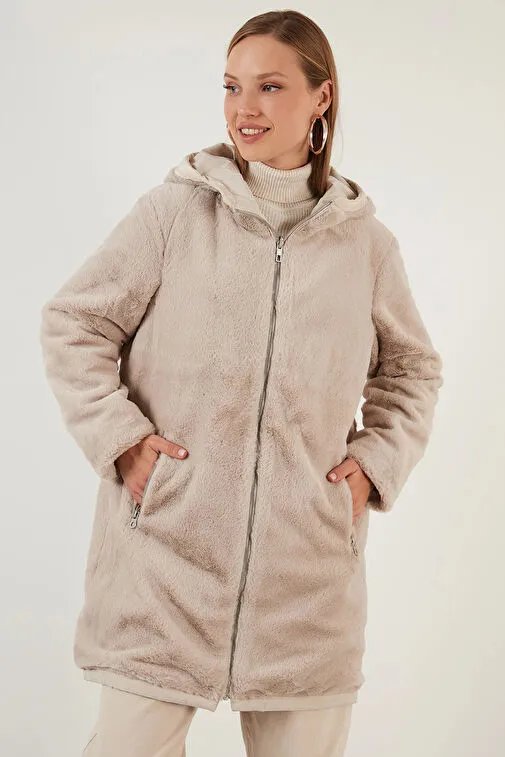 Resim Only Onldahlia Rev. Fur Parka Otw Kadın Mont 15208727