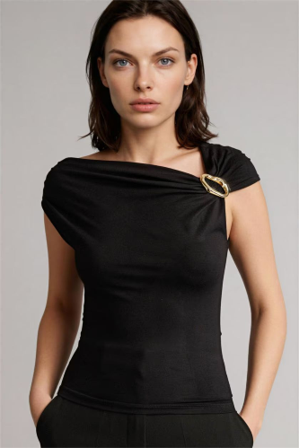 Resim Defacto Kadın T-shirt H1586AX/BK81