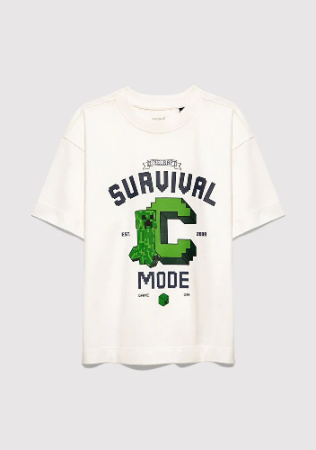 Resim Mavi Erkek Çocuk Tişört M6610433-70057