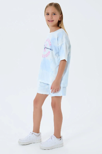 Resim U.S. Polo Assn Kids Kız Çocuk Şort Takım Us2514-4