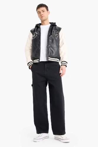 Resim Defacto Erkek  Deri Mont ve Ceket E9972AX/BK27