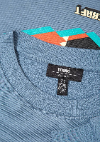 Resim Mavi Minecraft Baskılı Erkek Çocuk Sweat M6S10130-85518