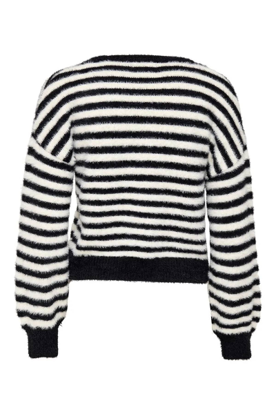 Resim Only Onlbaker L/S Zıp Pullover Knt Noos Kazak 15247008