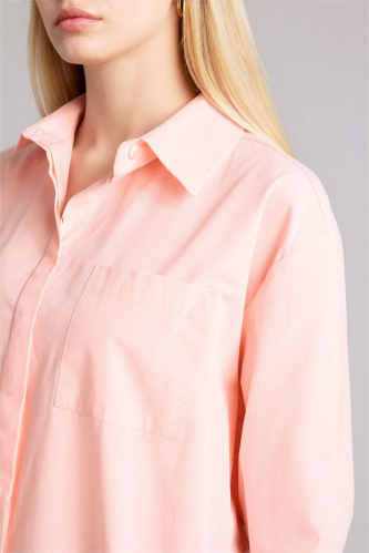 Resim Defacto Kadın Uzun Kol Gömlek G9803AX/PN153