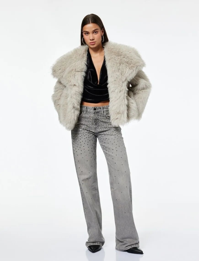 Resim Koton Kadın Jean Pantolon 6WAL40243MD