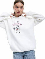 Resim Koton Kadın Sweat 6Wal10159Ik