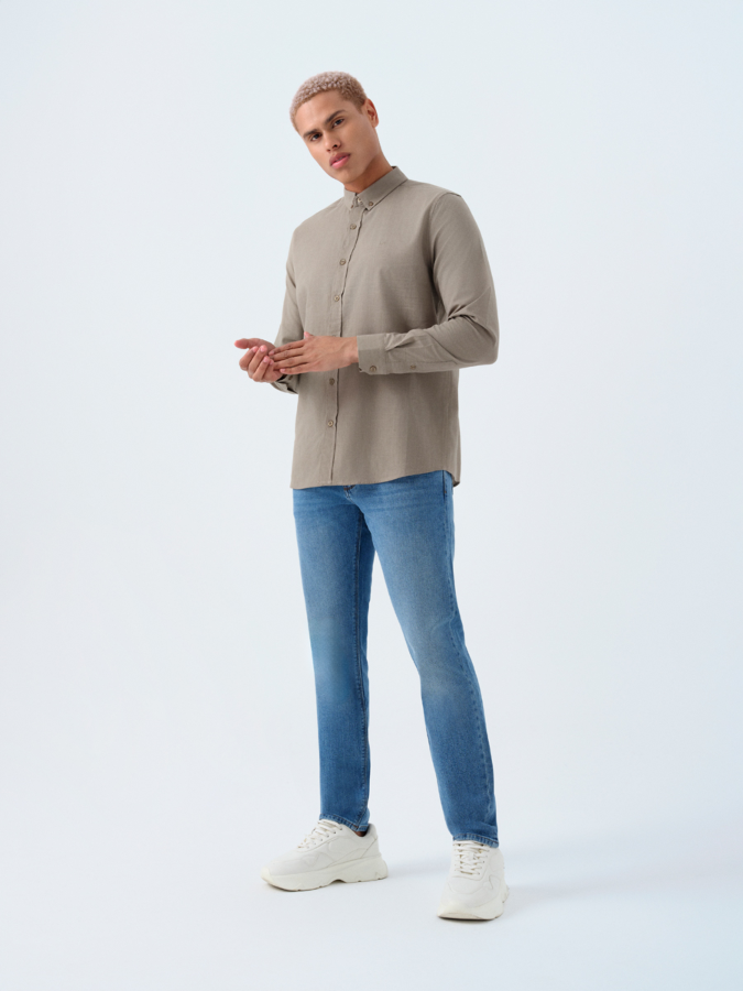 Resim Loft Erkek Uzun Kol Gömlek LF2037403