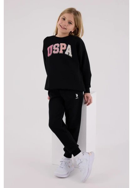 Resim U.S. Polo Assn Kids Kız Çocuk Eşofman Takım US2306-G
