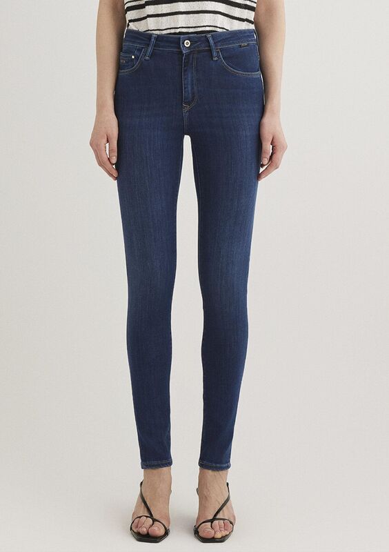 Resim Mavi Tess Kadın Jean Pantolon M100328-90536