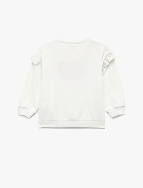 Resim Koton Kız Bebek Sweat 6Wmg10011Ak