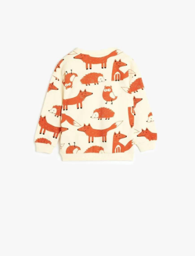 Resim Koton Erkek Bebek Sweat 5SMB10129TK