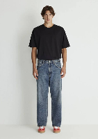 Resim Mavi Baggy Erkek Jean Pantolon M0010305-88526