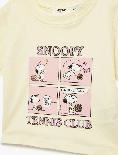 Resim Koton Kız Çocuk T-shirt 6SKG10156AK