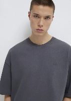 Resim Mavi Erkek T-shirt M0613188-80955