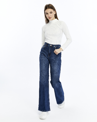 Resim Yenikoza Kadın Kanvas Pantolon