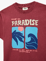 Resim Koton Erkek Çocuk T-shirt 6SKB10062TK