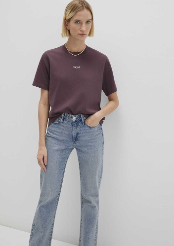 Resim Mavi Logo Kadın T-Shirt M1612829-70260