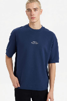 Resim Defacto Erkek T-shirt F8147AX/NV241