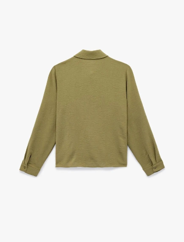 Resim Koton Kadın Gömlek 6SAK60097PW