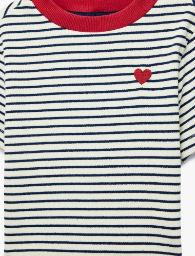 Resim Koton Kız Çocuk T-shirt 6SKG10403AK