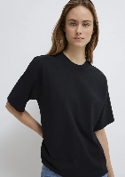 Resim Mavi Kadın T-shirt M1613225-900