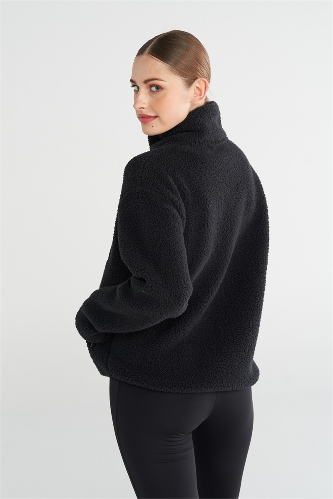 Resim Hummel Hml Arun Sherpa Zip Jacket Kadın Ceket 922363-2001