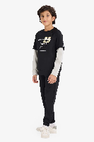 Resim Defacto Erkek Çocuk Sweat G6140A8/BK81