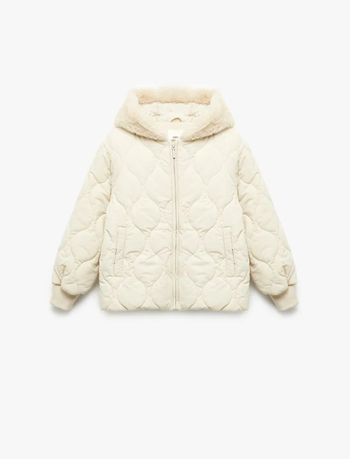 Resim Koton Kız Çocuk Mont 6WKG20034AW