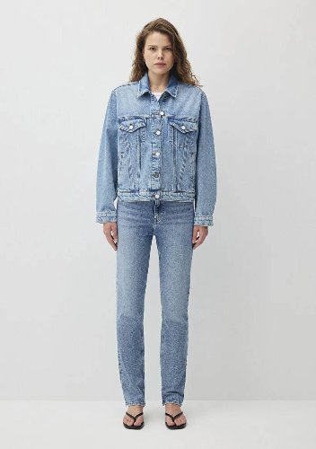 Resim Mavi Ruby Lt Kadın Jean Ceket M1110505-87809