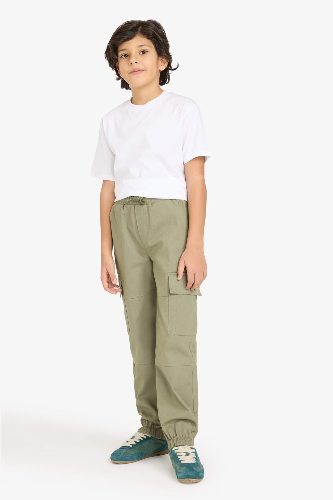 Resim Defacto Erkek Çocuk Kanvas Pantolon G6424A8/KH202