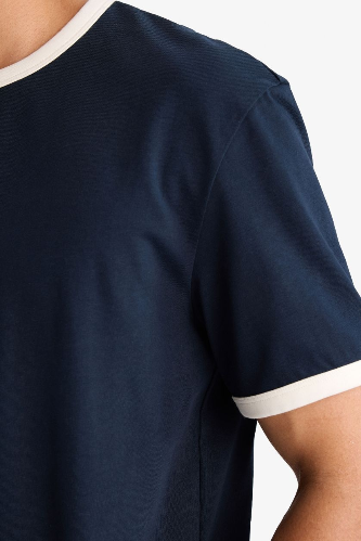 Resim Defacto Erkek T-shirt F8158AX/NV64