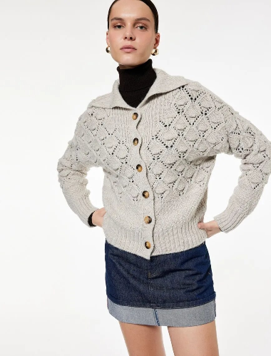 Resim Koton Kadın Hırka 6WAK90049HT