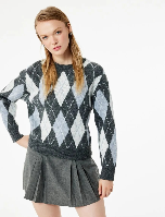 Resim Koton Kadın Kazak 6WAL90075HT