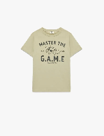 Resim Koton Erkek Çocuk T-shirt 6SKB10127TK