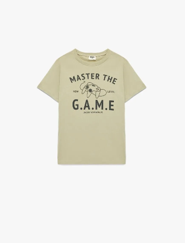 Resim Koton Erkek Çocuk T-shirt 6SKB10127TK