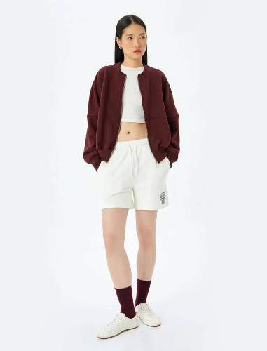 Resim Koton Kadın Kot&Kanvas Şort 5SAL40030IK