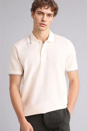 Resim Defacto Erkek T-shirt D7932AX/WT32