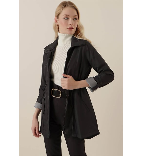 Resim Yenikoza Kadın Pardesü / Trençkot