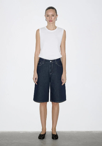 Resim Mavi Zasha Kadın Kot&Kanvas Şort M1411233-A1593