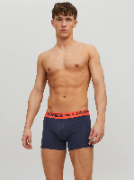 Resim Jack & Jones Jacaıden Solıd Trunks 3 Pack Sn Erkek Boxer&Külot 12113943