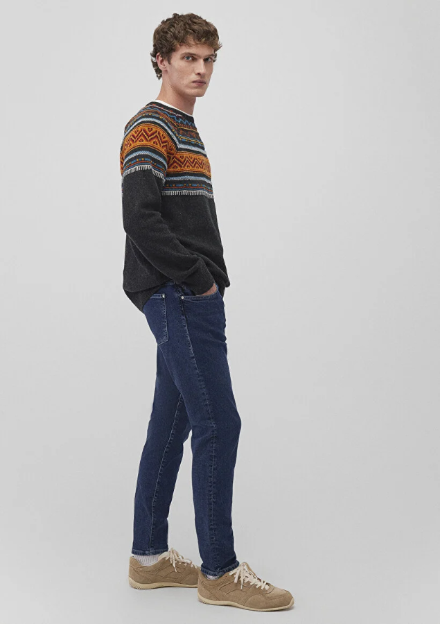 Resim Mavi Mılan Erkek Jean Pantolon M0081088524