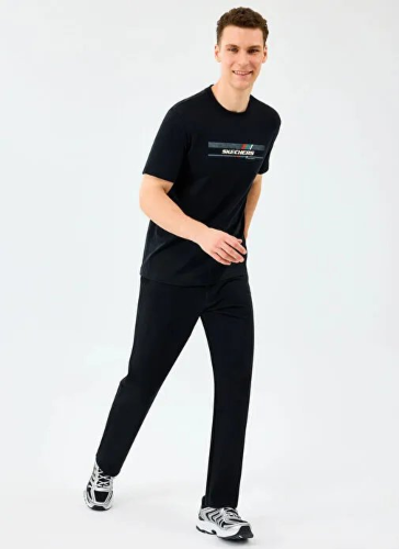 Resim Skechers M Light Fabric Erkek T-shirt S2520114-3817
