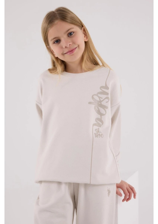Resim U.S. Polo Assn Kids Kız Çocuk Sweat Takım US2304-G