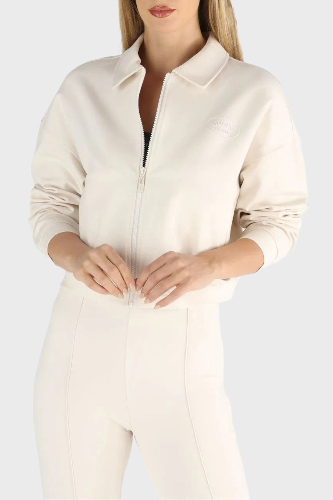 Resim Guess Athleisure  Kadın  Mont V6RQ17KD822-G9L9 Annıe Crop Full Zıp Jacket