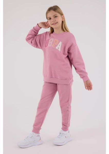 Resim U.S. Polo Assn Kids Kız Çocuk Eşofman Takım US2306-G