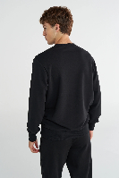 Resim Hummel Hmlt-Pulse Male Co Regular Sweat Crew Neck  Erkek Sweatshirt 922442-2001