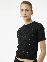 Resim Koton Kadın Kazak 6Wak90304Ht