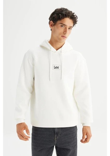 Resim Lee Mid Logo Hoodie Erkek Sweat L212302990