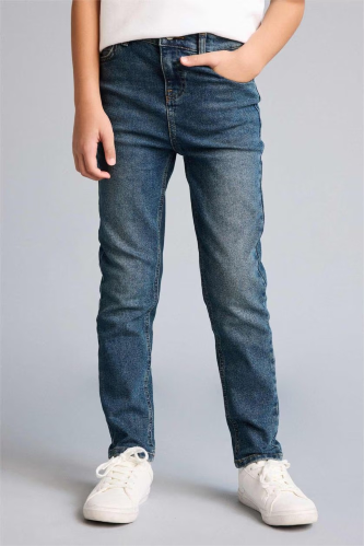 Resim Defacto Erkek Çocuk Jean Pantolon F8437A8/NM29